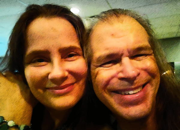 Sandi and Anthony at 23 years.