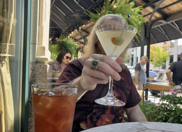 Anthony with a extra dirty martini